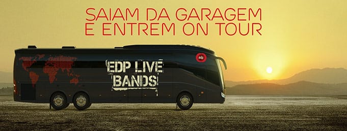 Tens uma banda de garagem? A EDP Live Bands leva-te “on tour”