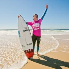 Já conheces a nova campeã nacional de surf?