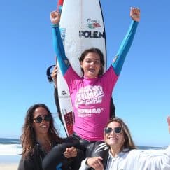 Já conheces a nova campeã nacional de surf?