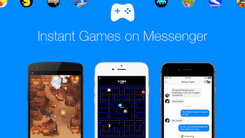 O Messenger do Facebook já tem jogos!
