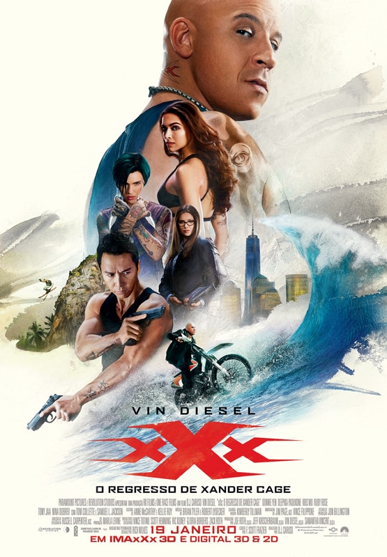 Ganha convites (e merchandising) do filme xXx – O Regresso de Xander Cage!