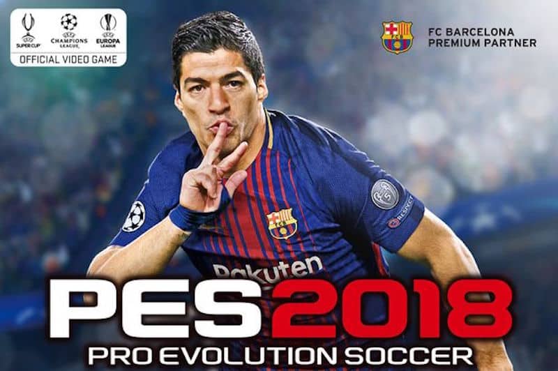 PES 2018 tem Luís Suarez na capa