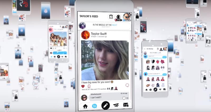 Já viste a nova app da Taylor Swift?