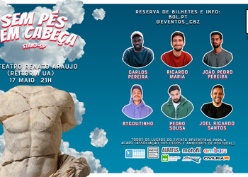 “Sem pés nem cabeça”: Stand-up comedy em Aveiro