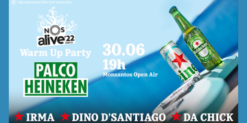 WarmUp NOS Alive no Monsantos Open Air
