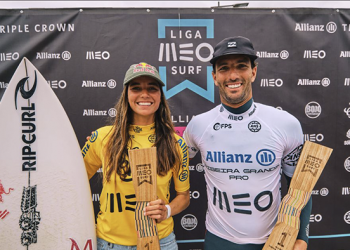 Liga MEO Surf - Frederico Morais e Teresa Bonvalot