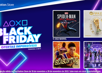 Campanha de Black Friday da PlayStation com ofertas imperdíveis até ao próximo dia 28 de novembro
