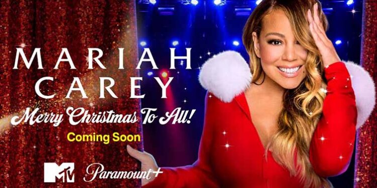 Mariah Carey espalha a magia do Natal na MTV