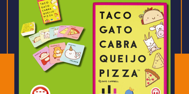 Estamos a oferecer o jogo Taco Gato Cabra Queijo Pizza