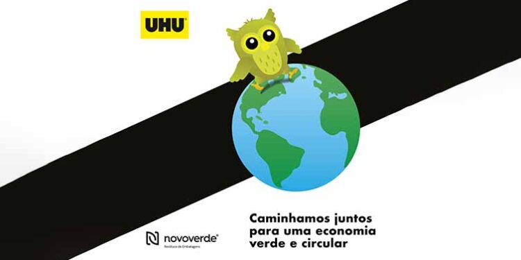 Novo Verde e UHU juntos em campanha que promove a reciclagem