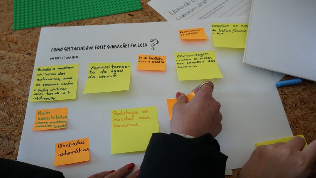 Jovens alunos discutem futuro sustentável de Guimarães