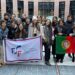 Alunos da Francisco Franco viajaram até Estrasburgo para uma sessão "Euroscola"