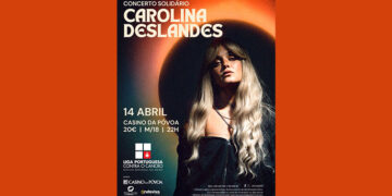 Concerto streaming de Carolina Deslandes para a Liga Portuguesa contra o cancro