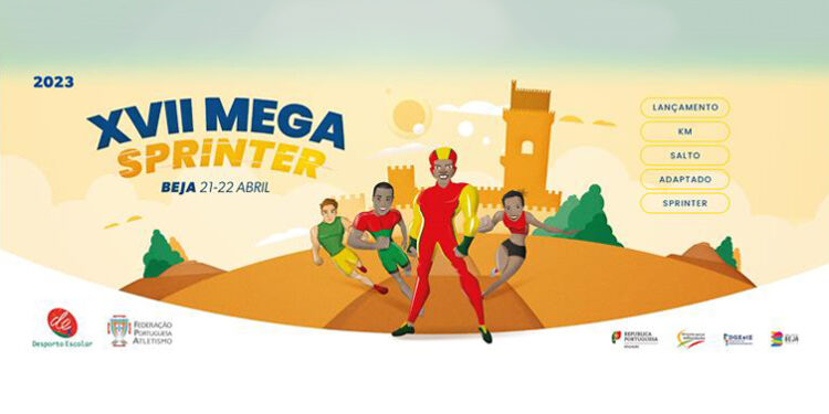 XVII Mega Sprinter realiza-se nos dias 21 e 22 de abril em Beja