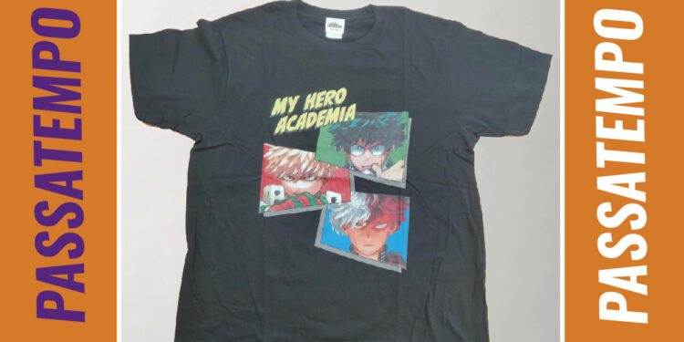 Para os fãs de My Hero Academia temos uma t-shirt para vocês!