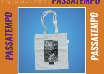 Temos para oferecer 3 tote bags de “O Homem Que Passeia”!