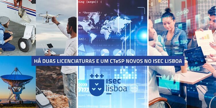 Há duas Licenciaturas e um CTeSP novos no ISEC Lisboa!