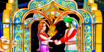 “Magical Garden Aladdin Sintra” vai continuar a iluminar as noites do Jardim Novo do Palácio de Queluz até 30 de dezembro