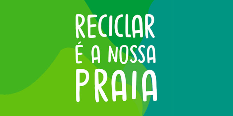 Novo Verde retoma campanha “Reciclar é a Nossa Praia” com foco na literacia ambiental