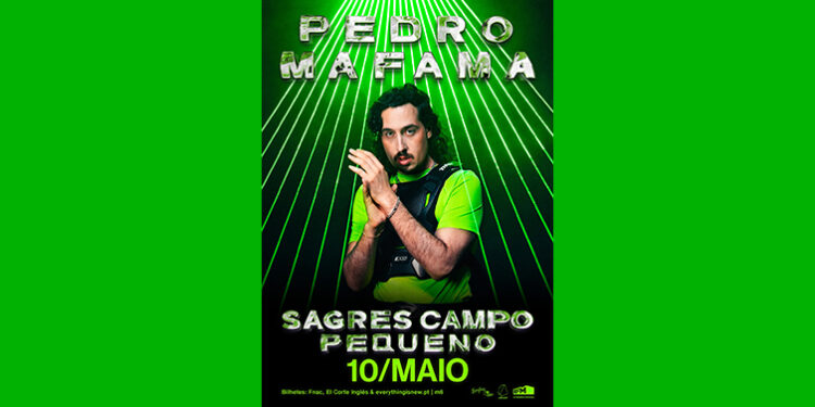 Pedro Mafama no Sagres Campo Pequeno a 10 de maio