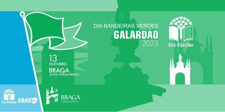Bandeira Verde Eco-Escolas é atribuída em Braga a 1932 Escolas