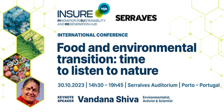 Vandana Shiva em conferência sobre o Futuro da Alimentação e da Sustentabilidade