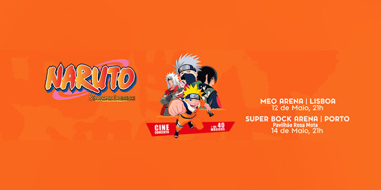 Naruto estará em concerto cinematográfico sinfónico (em Lisboa e no Porto)
