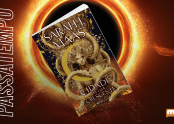 Estamos a oferecer o livro Casa de Chama e Sombra - Cidade da Lua Crescente de Sarah J. Maas