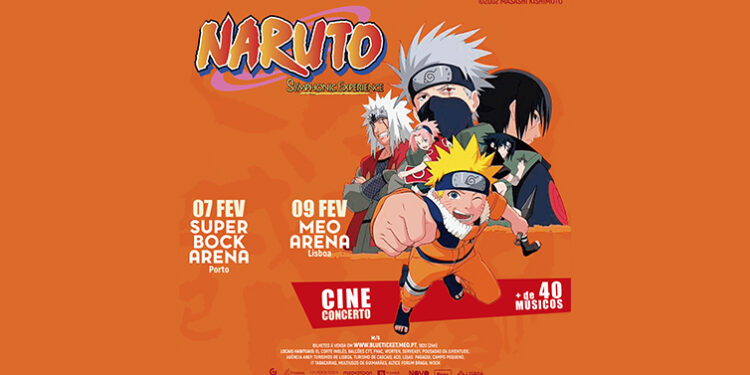 Naruto estará em concerto cinematográfico sinfónico (em Lisboa e no Porto)