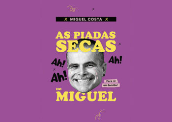 Miguel Costa lança livro (de Piadas Secas)