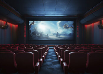 A sala "The Chapel" exibe filmes e séries (em estreia absoluta)