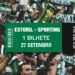 Assiste ao jogo Estoril - Sporting com a tua Mais Educativa